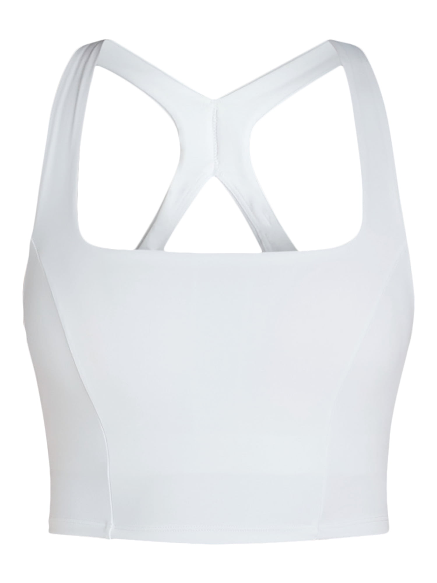 Avia Square Neck Sports Bra for Women, Medium Support, S-3XL