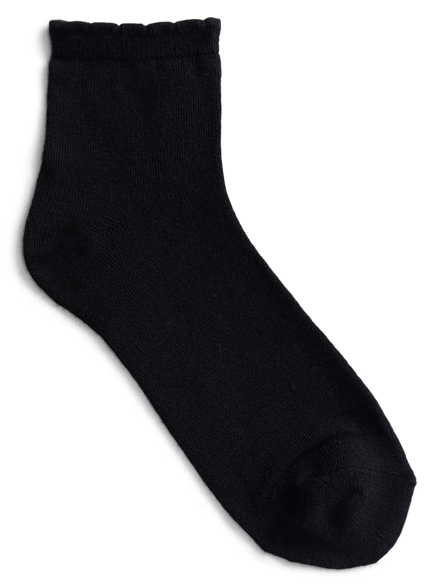 Joyspun Women’s Ankle Dress Socks, 6-Pack, Shoe Sizes 4-10