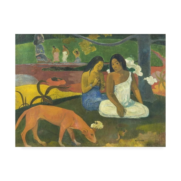 Gauguin 'Area Area' Canvas Art