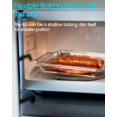 thumbnail image 5 of CozyNestFinds 8.5in x 8.5in Square Baking Dish Pans Glass Bakeware Glass Microwave Casserole Dish with Lid and Handles Microwave, Dishwasher, and Oven Safe Cookware, 5 of 17