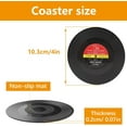 thumbnail image 2 of 24 PCS Funny Retro Vinyl Record Coasters Music Gift,Bars,Birthdays, Parties for Music Lovers Colorful Coaste,Home Decor Housewarming and Wedding Decorations Gifts Ideas, 2 of 4