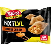 Totino's Pizza Rolls, NXTLVL, Orange Chicken Flavored, Frozen Snacks, 50 Count, 24.46 oz