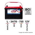 thumbnail image 3 of Batería para Auto LTH BCI 34/78, 3 of 4