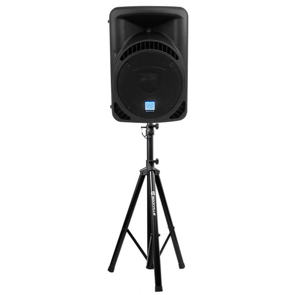 Rockville RPG12BT 12" Powered 800W DJ PA Speaker BlueTooth,Wireless Link   Stand