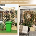 thumbnail image 2 of EastVita Cedar Privacy Screen Planter Combo Freestanding Hinged Panels Built In Drainage for Patio Deck Backyard, 2 of 5