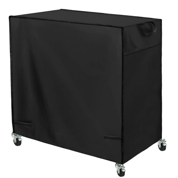 Funda para Carrito de Nevera de Patio RGQSUN Impermeable 80 Cuartos Negra