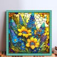 thumbnail image 2 of Hilo Algodón Bordado Punto Cruz Impreso Vidrieras 11CT 40x40cm, 2 of 9