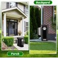 thumbnail image 5 of Dog Poop Trash Can Outside 4.5Gal/18L Large Dog Waste Trash Can with Lid Waste Container with Garbage Dispenser and Bag for Fence Backyard Counter Top Outdoor, 5 of 7