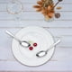 thumbnail image 2 of Juego de cucharas para la cena, 8 cucharas, cucharas de acero inoxidable, cucharas de metal duraderas, acabado de espejo y aptas para lavavajillas, para el hogar, restaurante, color plateado, 2 of 6
