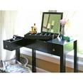 thumbnail image 2 of Baxton Studio Wessex Bedroom Vanity Table in Black, 2 of 5