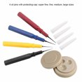 thumbnail image 3 of Watch Clock Oiler Pen Needle With Oil Cup Repair Tool Kit 4 Pcs For Watchmakers, 3 of 12