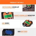 thumbnail image 4 of 100KG/50g Heavy Duty Hook Scale Industrial Crane Scale Digital Hanging Scale Luggage Fishing Scale ,Multiple Functions, 4 of 5