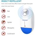 thumbnail image 3 of SENQIAO Pest Control Ultrasonic Repeller for Mosquitoes [Pack of 4], 3 of 5