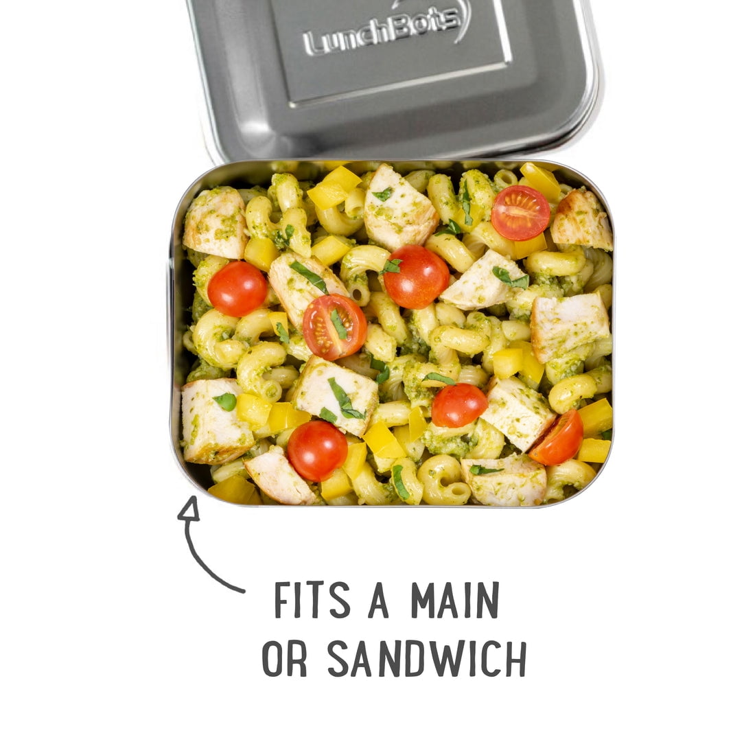 LunchBots Uno Sandwich Container