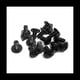 thumbnail image 1 of 1000 Piezas Tm Tornillo de Cabeza Negro de Acero Al Carbono Cabeza de Tornillo de de Acero Inoxidable Cabeza de Paraguas M3, 1 of 5