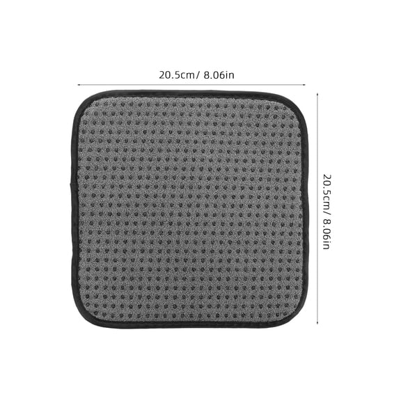 WRITWAA Dark Grey Microfiber Bowling Towel, 1 Pack Polyester Cleaning Cloth for Bowling and Equipment