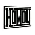 thumbnail image 3 of Stupell Industries Bold Vintage Howdy Greeting Quotes and Sayings Painting Wrapped Canvas Canvas Art Print Wall Art, 36 x 24, 3 of 7