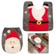 thumbnail image 1 of 2 tapas de inodoro con temática navideña Funda de asiento de inodoro de Papá Noel para festivales, 1 of 4