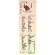 Books of the Bible Bookmarks (Bookmark)