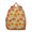Orange-4, variant on Bloom Sunflower Pattern Backpack - Comfort-fit Padded School Bag with Double Zipper Sliders