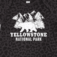 thumbnail image 4 of Inktastic Yellowstone National Park with Bear Mountains and Trees Boys or Girls Baby Bodysuit, 4 of 5