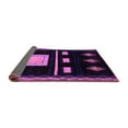thumbnail image 2 of Ahgly Company Indoor Round Oriental Purple Modern Area Rugs, 8' Round, 2 of 4
