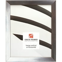 Craig Frames Alloy, 12x18 inch Picture Frame, Gunmetal