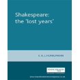thumbnail image 1 of Shakespeare : The Lost Years, 1 of 2