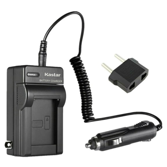 Kastar Travel Charger Kit Replacement for Panasonic CGA-DU14 CGA-DU21 NV-GS500 GS508 MX500 PV-GS400 GS500 SDR-H280 VDR-M70 M74 M75 M95 M250 Hitachi DZ-BP21SJ DZ-BP14S DZ-BP14SW
