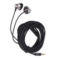 thumbnail image 2 of D20 Auriculares con cable Auriculares con cable Auriculares Reducción automática de ruido Micrófono incorporado3,5 mm Negro, 2 of 14