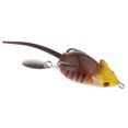thumbnail image 4 of Señuelo de Ratón Artificial Ratones de Cebo -Wasser Pesca Spinnerbait racha Marrón con racha Baoblaze Señuelo de pesca de ratón, 4 of 8