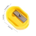 thumbnail image 3 of 3Pcs Manual Pencil Sharpener, Vacemry Colorful Manual Pencil Sharpener, Shells Sharps No Lead Breakage, Portable Pencil Cutter forStudents, Stationery for PrimarySchoolJunior HighSchoolHome Office, 3 of 6