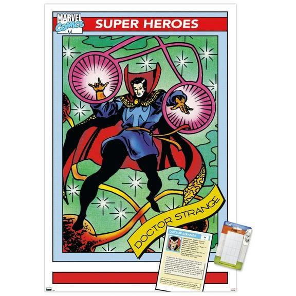 Marvel Trading Cards - Doctor Strange Wall Poster, 22.375" x 34"