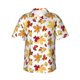 thumbnail image 1 of Fotbe Autumn Leaves 1 Camisa Hawaiana para Hombre Unisex – Camisa Casual de Verano con Botones de Manga Corta de Algodón y Lino,X-Large, 1 of 7