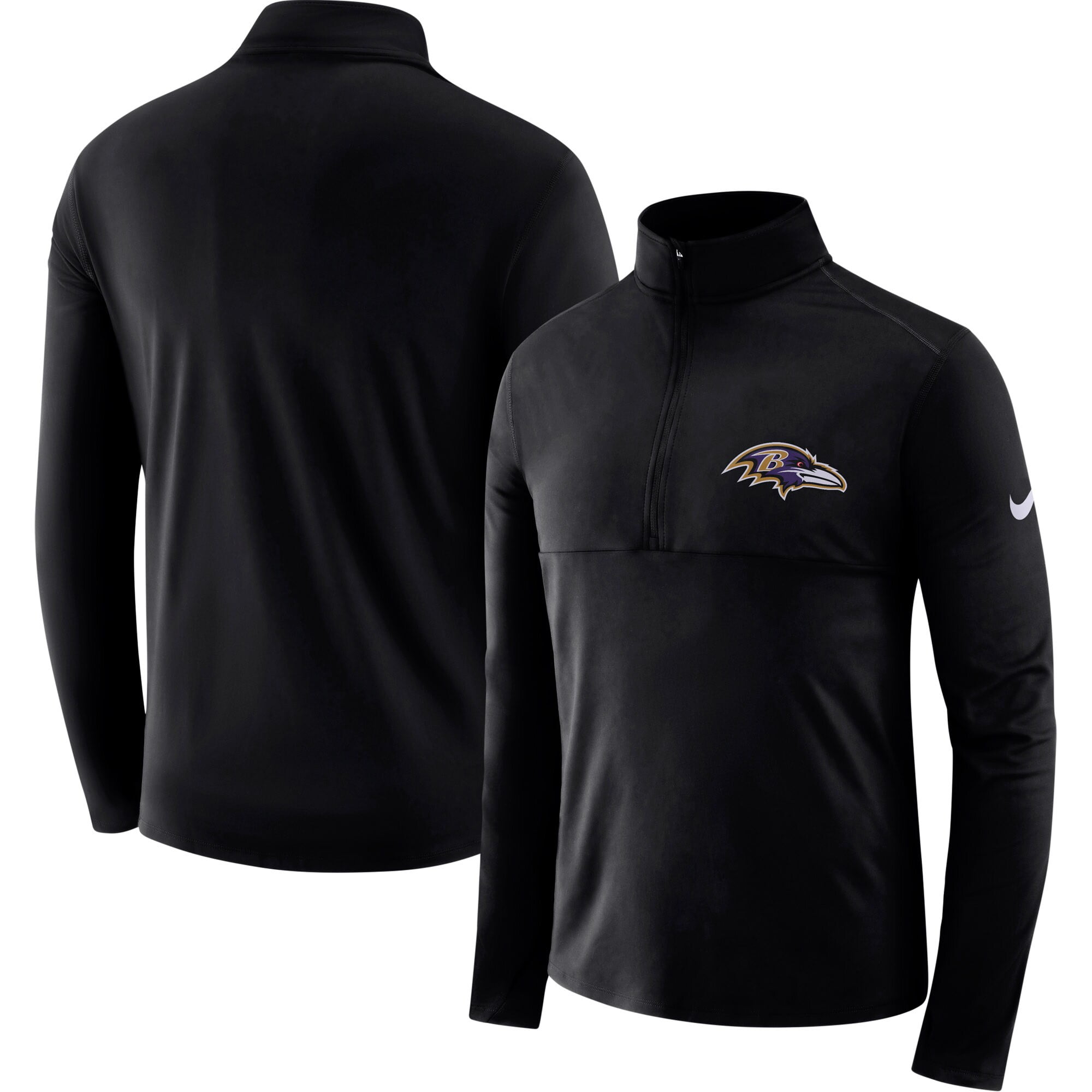 Baltimore Ravens Nike Fan Gear Element HalfZip
