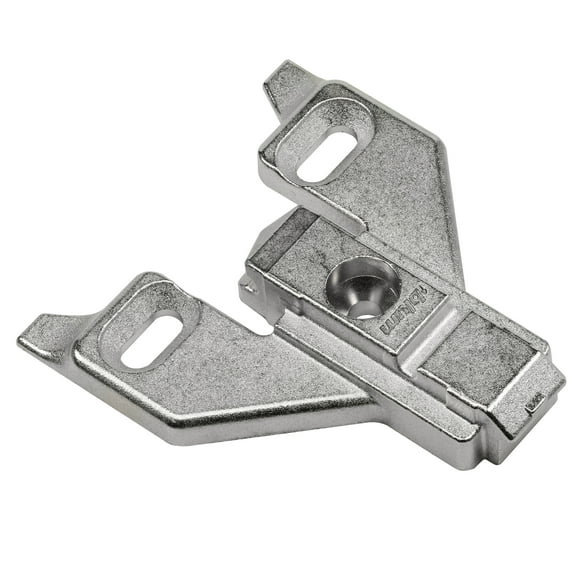 Blum Clip Face Frame Mounting Plate with Off-Center Mount, 0mm