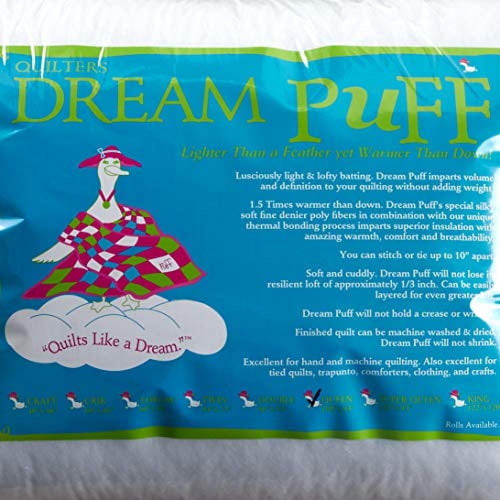 Quilter's Dream Puff Batting (108" x 93") Queen