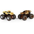 thumbnail image 3 of Monster Jam 1:64 2-Pack (Color Change) Grave Digger vs. Team Meents, 3 of 7