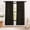 * Floral Black, variant on 105 Inch Black Vintage Floral Velvet Curtains Drapes 2 Panels Soft Fabric Window Treatment