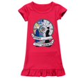 thumbnail image 1 of Nuevo vestido de algodón para niñas, ropa de verano para niños, conjunto completo, vestido informal con estampado de dibujos animados zhangyuxiang LED, 1 of 2