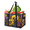 Multicolor 1, variant on Yellow Lemon Leaves Reusable Grocery Bags, Foldable Shopping Bags for Groceries with Handles, Large Grocery Tote for Kitchen, Market, Car, Trunk, Picnic