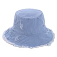 thumbnail image 1 of Sombrero de pescador vaquero de verano para hombre y mujer, con circunferencia de 56-58 cm, gorro de lavabo, gorro protector solar, parasol, 1 of 5