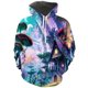 thumbnail image 3 of Sudadera con capucha colorida con hongos mágicos para hombres y mujeres, sudadera con estampado 3D abstracto, sudadera informal de manga larga para hombres, 3 of 4