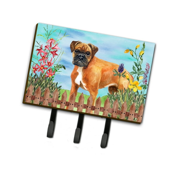 German Boxer Spring Leash or Key Holder