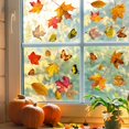 thumbnail image 5 of Autumn Maple Leaf Butterfly Glass Sticker Decoration Pvc Material 40Cm*30Cm, 5 of 8