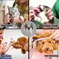 thumbnail image 5 of Cat Grooming Hammock Anti Scratch Bite Fixed Bag Cat Grooming Helper for Trimming Nail and Ear/Eye Care Cat Accessories Pet (Green,L 12-20KG), 5 of 7