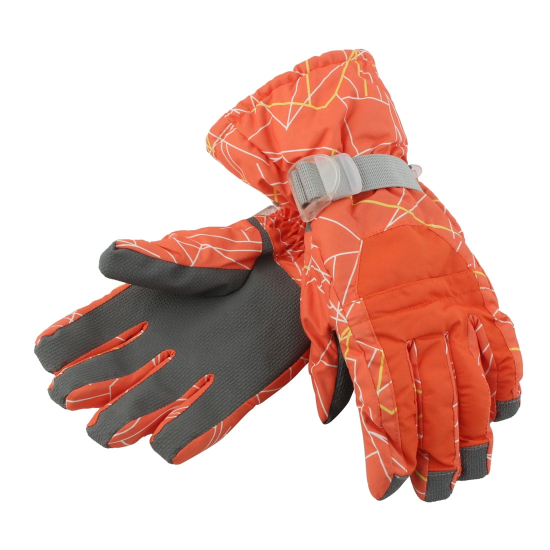 Outdoor Cycling Biking Snowmobile Snowboard Ski Gloves Athletic Mittens Orange S by