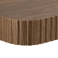 thumbnail image 3 of Bouclair Walnut Textured Wood Floating Shelf, 3 of 3