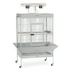 Prevue Pet Products 36" x 24" x 66" Select Wrought Iron Parrot Bird Cage, Pewter