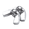 thumbnail image 2 of M6 Thread Dia Stainless Steel Wing Nut Butterfly Wing Nuts 60 Pcs, 2 of 8